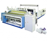 壓花打孔復卷機