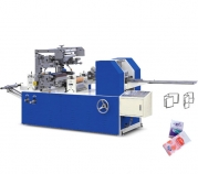 雙色印刷壓花折疊手帕紙機